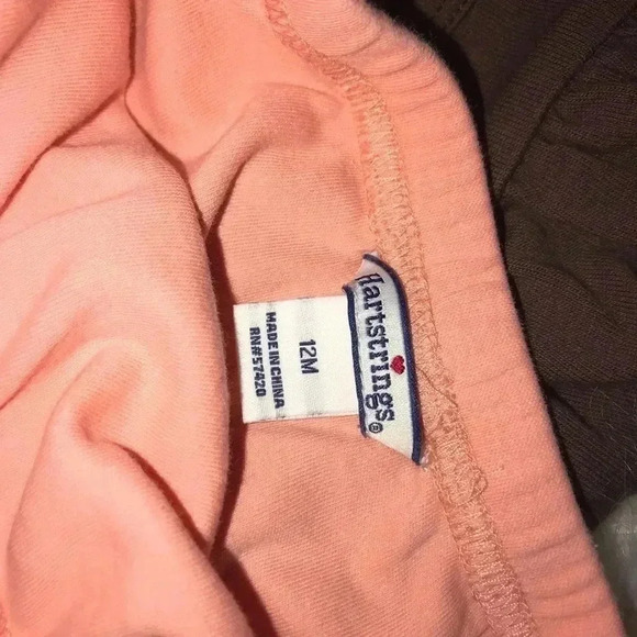 HEART STRINGS 2 PIECE SUN SUIT SIZE 12M - Picture 6 of 6